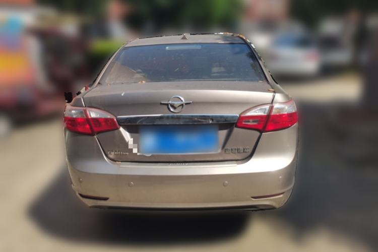 Used Haima Fumei 2013 Sedan 1.6L Manual Champion Edition Rear