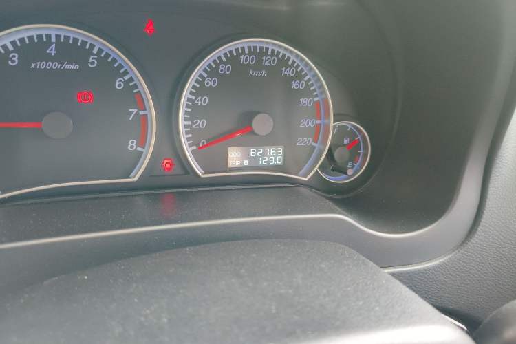 Used Haima Fumei 2013 Sedan 1.6L Manual Fashion Edition Odometer Close Up