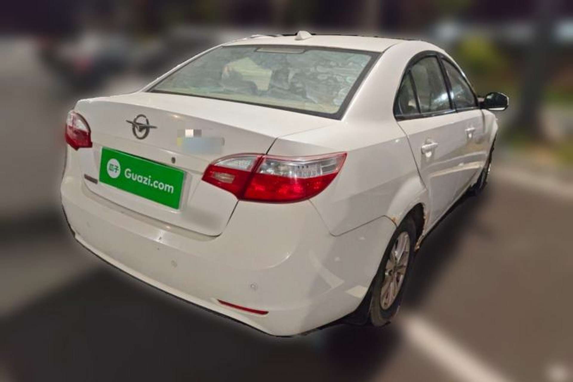 Used Haima Fumei 2013 Sedan 1.6L Manual Champion Edition Rear Right 45 Deg