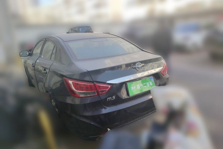 Used Haima Fumei 2014 M5 1.6L Manual Elite Model Rear Left 45 Deg