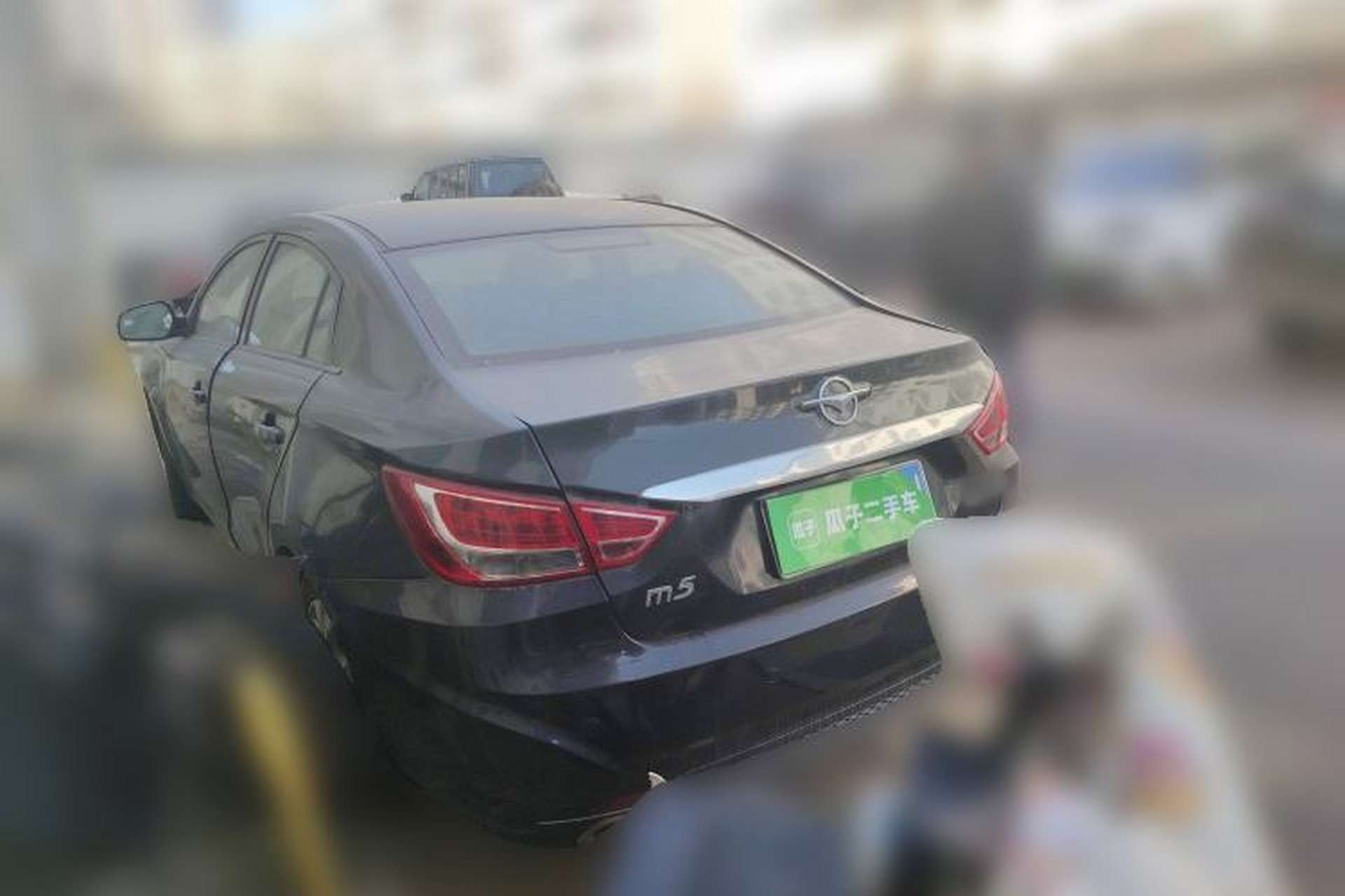 Used Haima Fumei 2014 M5 1.6L Manual Elite Model Rear Left 45 Deg