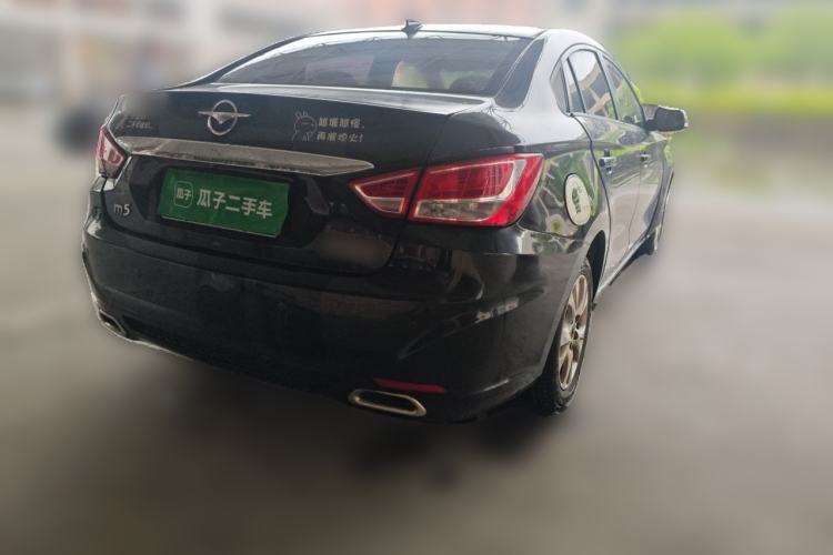 Used Haima Fumei 2014 M5 1.6L Manual Elite Model Rear Right 45 Deg