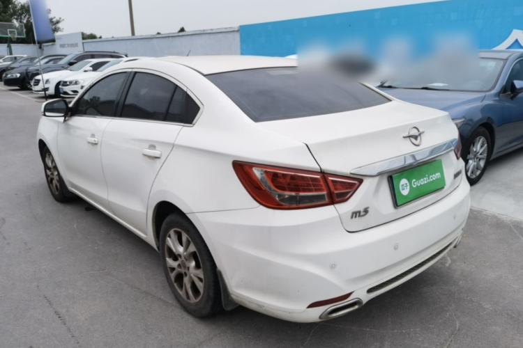 Used Haima Fumei 2014 M5 1.6L Manual Standard Model Rear Left 45 Deg