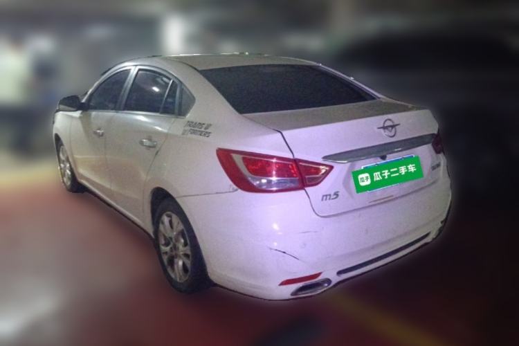 Used Haima Fumei 2014 M5 1.6L Automatic Comfort Model Rear Left 45 Deg