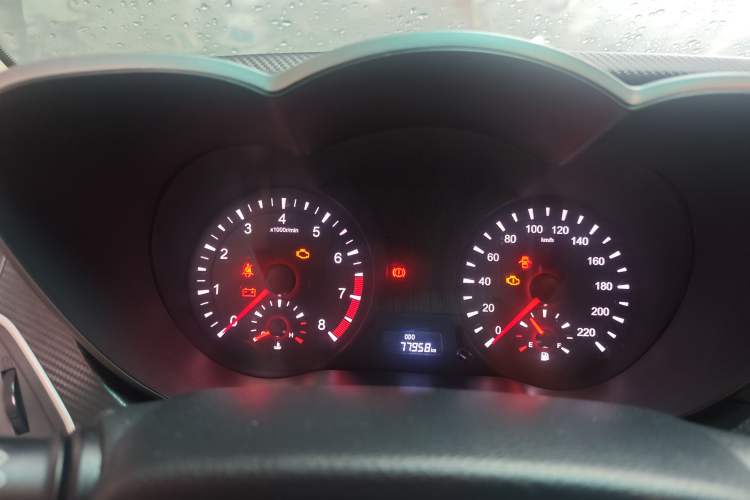 Used Haima Fumei 2015 1.6L Manual Prestige Model Instrument Cluster