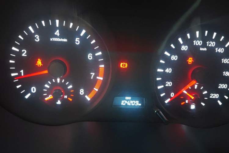 Used Haima Fumei 2015 1.6L Manual Prestige Model Instrument Cluster