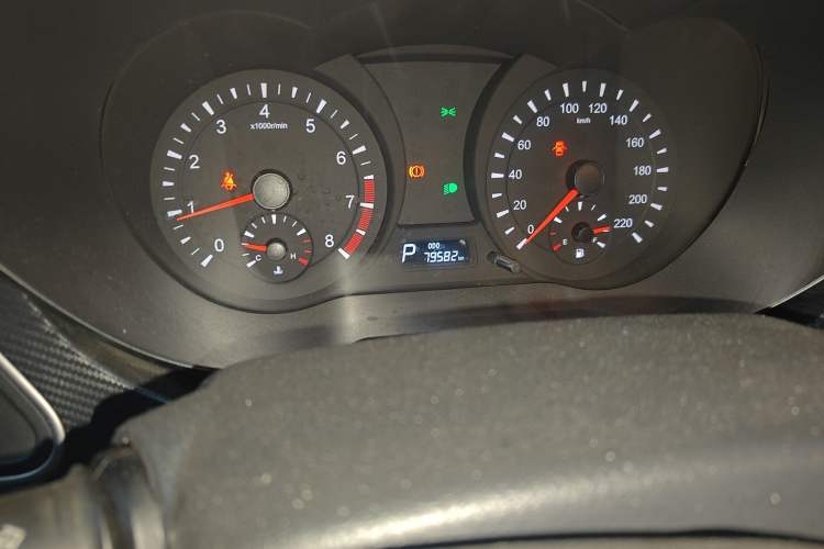 Used Haima Fumei 2015 1.5T Automatic YueShang Model Odometer Close Up