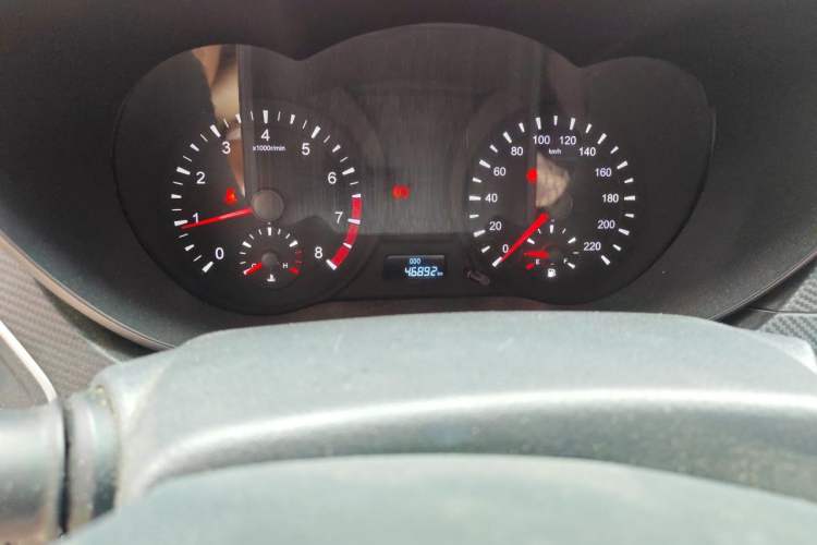 Used Haima Fumei 2015 Classic 1.6L Manual Elite Edition Odometer Close Up