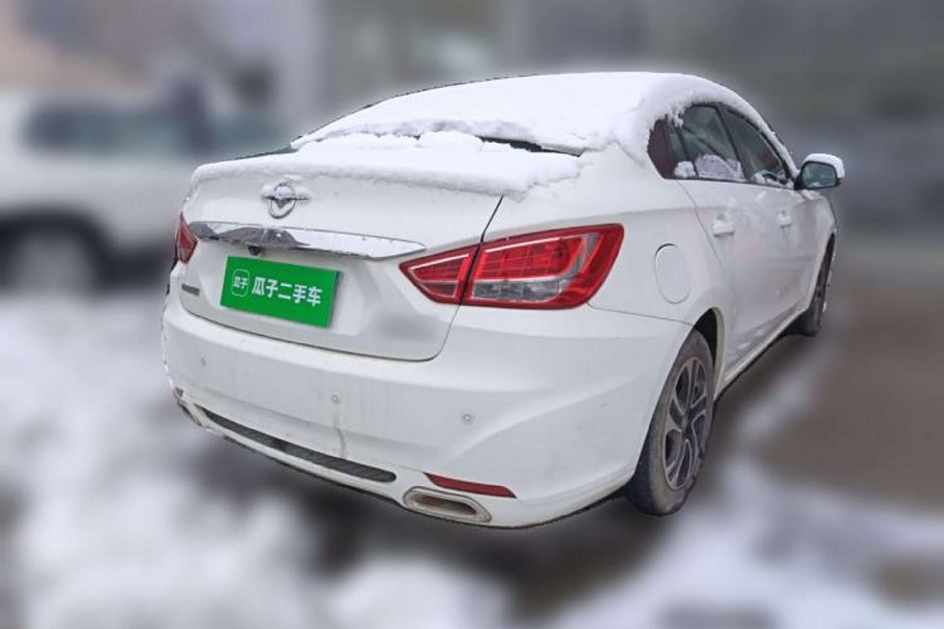Used Haima Fumei 2015 1.6L Manual ZhiShang Model Rear Right 45 Deg