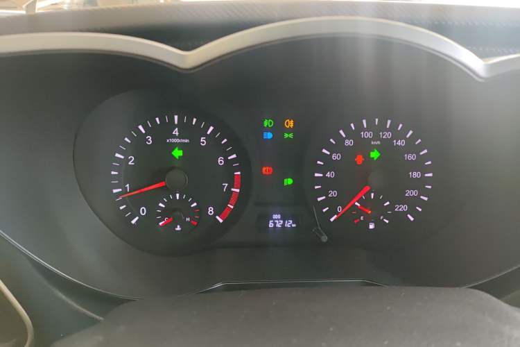 Used Haima Fumei 2015 1.6L Manual Prestige Model Instrument Cluster