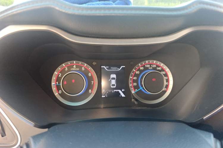 Used Haima Fumei 2017 1.6L Manual Luxury Model Odometer Close Up