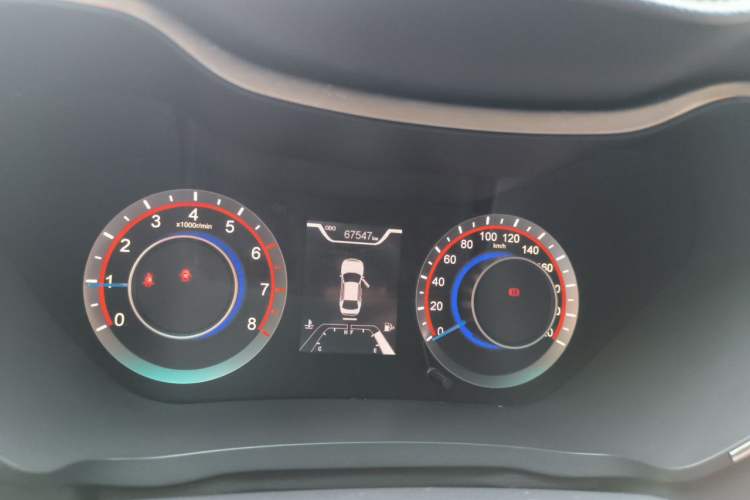 Used Haima Fumei 2017 1.6L Manual Luxury Model Odometer Close Up