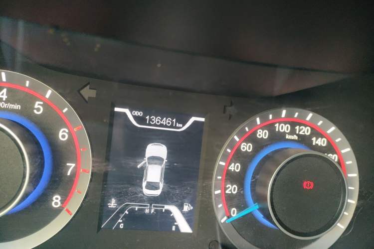 Used Haima Fumei 2017 1.6L Manual Comfort Model Odometer Close Up