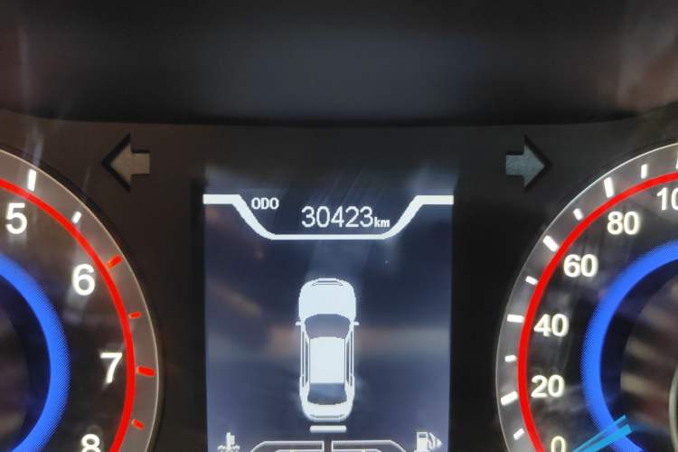 Used Haima Fumei 2017 1.6L Manual Luxury Model Odometer Close Up
