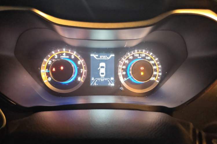 Used Haima Fumei 2017 1.6L Manual Luxury Model Odometer Close Up