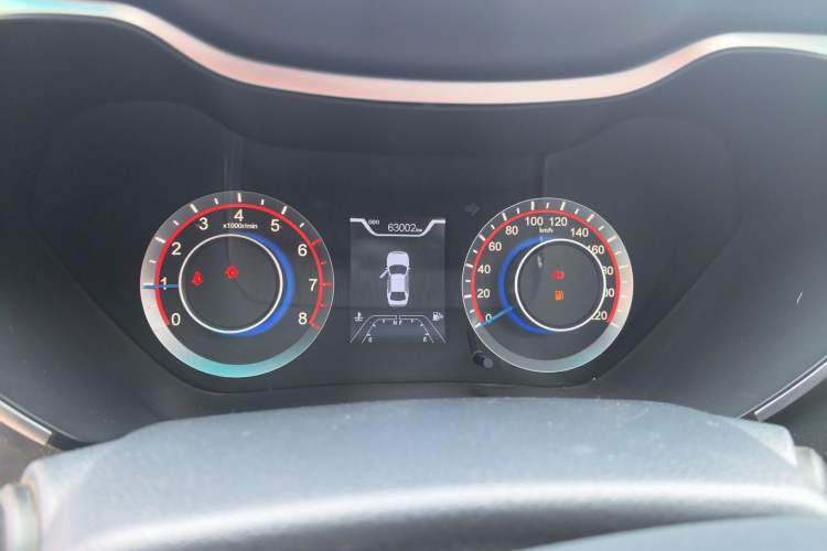 Used Haima Fumei 2017 1.6L Manual Luxury Model Odometer Close Up
