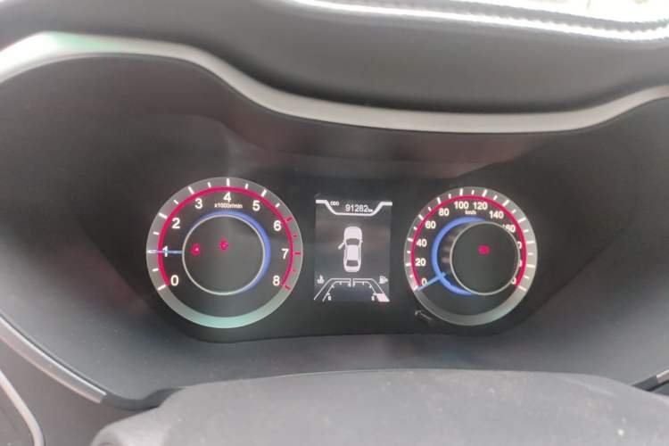 Used Haima Fumei 2017 1.6L Manual Comfort Model Odometer Close Up
