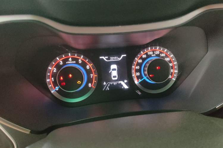 Used Haima Fumei 2017 1.6L Manual Finance Edition Odometer Close Up