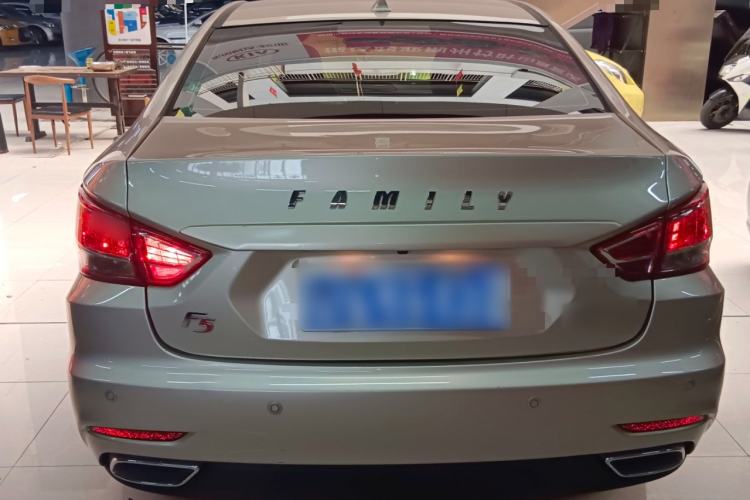 Used Haima Fumei F5 2018 1.6L Automatic Luxury Model Rear