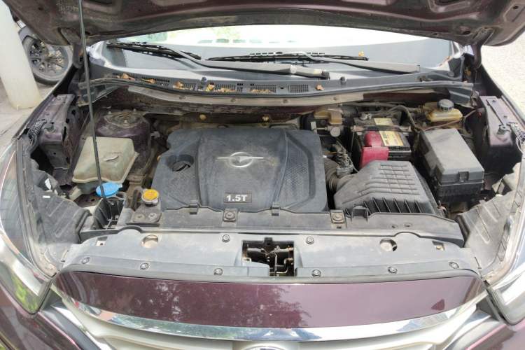 Used Haima Fumei F7 2017 1.5T 7-Seater Automatic Standard Edition Engine Bay