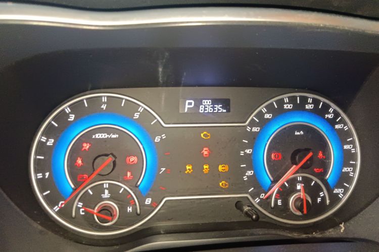 Used Haima Fumei F7 2017 1.5T 7-Seater Automatic Comfort Version Instrument Cluster