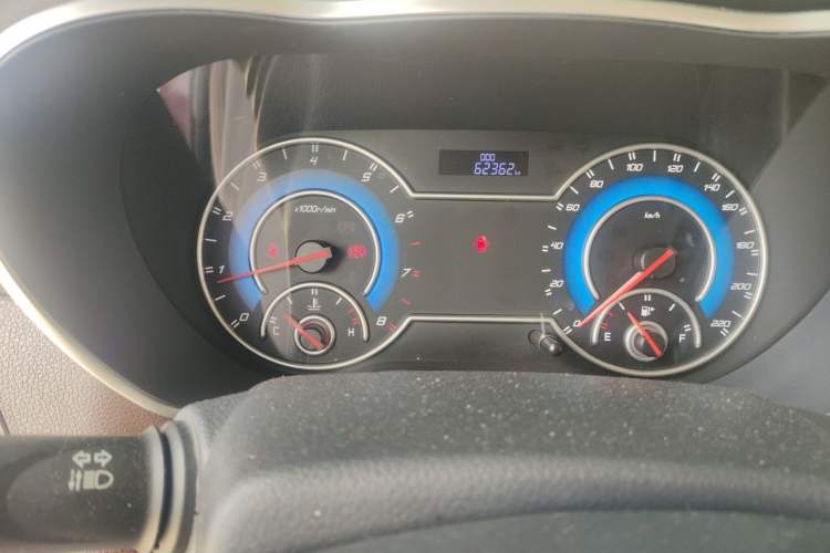 Used Haima Fumei F7 2017 1.5T 7-Seater Manual Standard Edition Odometer Close Up