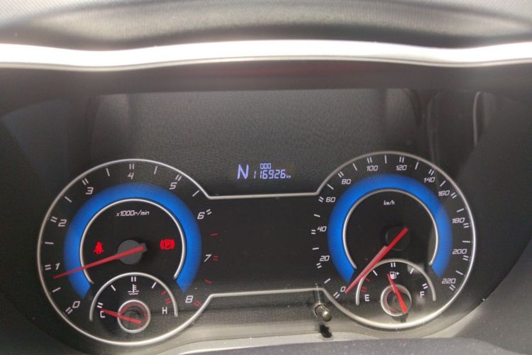 Used Haima Fumei F7 2017 1.5T 7-Seater Automatic Standard Edition Odometer Close Up