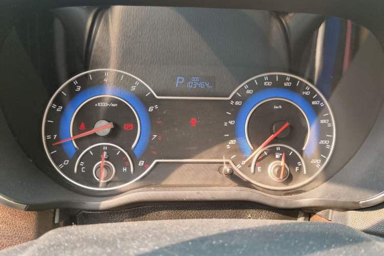 Used Haima Fumei F7 2017 1.5T 7-Seater Automatic Comfort Version Instrument Cluster