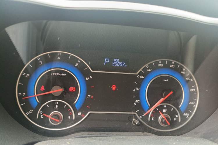 Used Haima Fumei F7 2017 1.5T 7-Seater Automatic Standard Edition Odometer Close Up