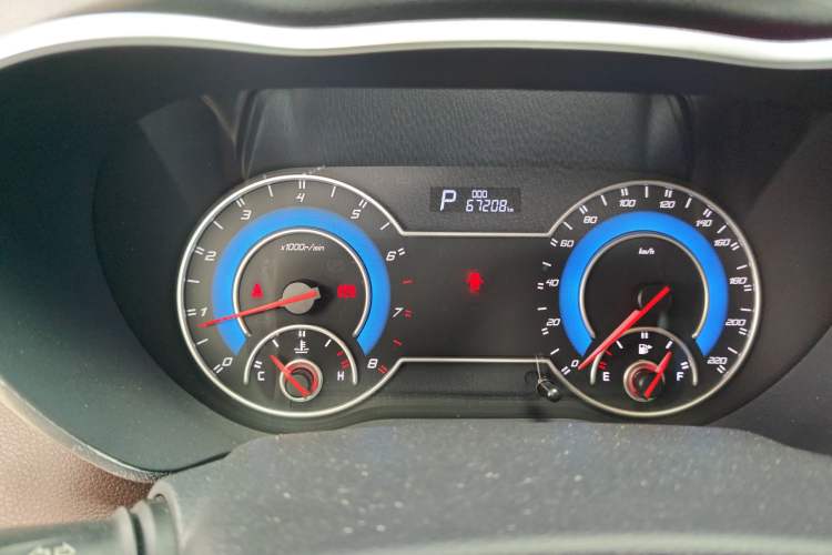 Used Haima Fumei F7 2017 1.5T 7-Seater Automatic Standard Edition Odometer Close Up