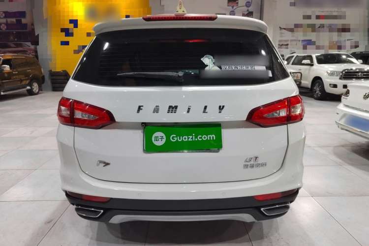 Used Haima Fumei F7 2017 1.5T 7-Seater Automatic Comfort Version Rear