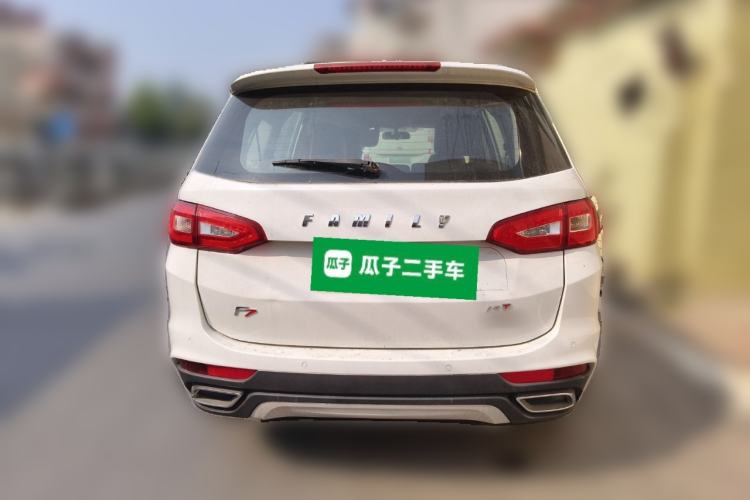 Used Haima Fumei F7 2017 1.5T 7-Seater Automatic Comfort Version Rear