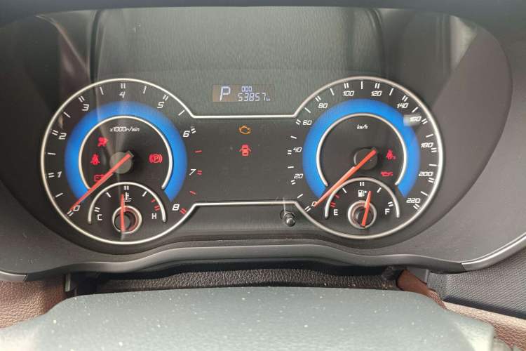 Used Haima Fumei MPV 2017 7-Seater Version 1.5T Automatic – Comfort & Enjoyment Trim Odometer Close Up