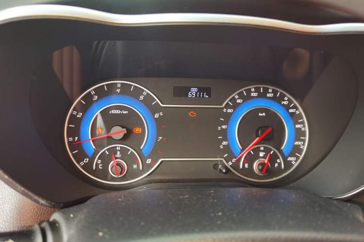 Used Haima Fumei MPV 2017 7-Seater Version 1.5T Manual – Comfort & Enjoyment Trim Instrument Cluster