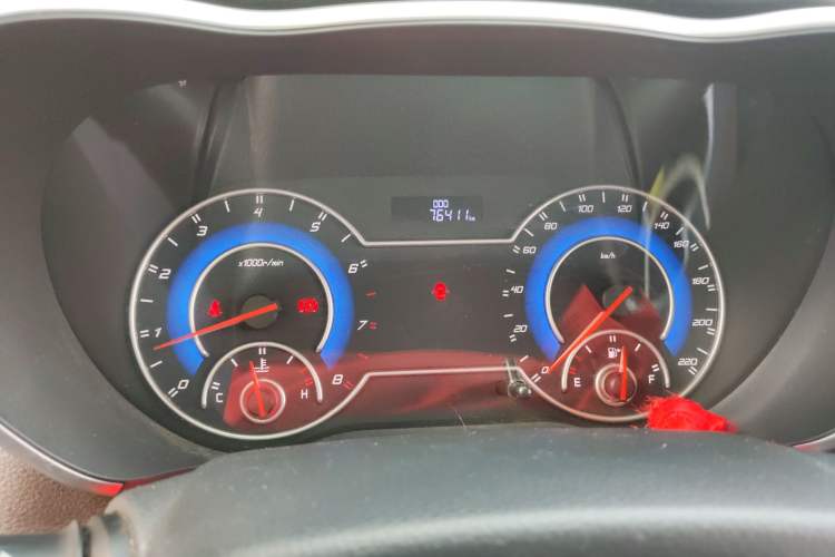Used Haima Fumei MPV 2017 7-Seater Version 1.5T Manual – Comfort & Enjoyment Trim Instrument Cluster