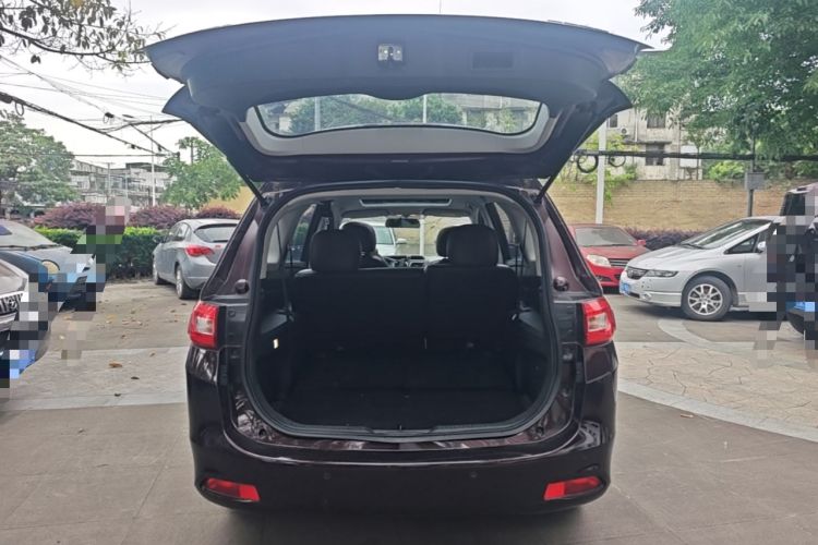 Used Haima Fumei MPV 2017 7-Seater Version 1.5T Automatic – Comfort Edition Trunk