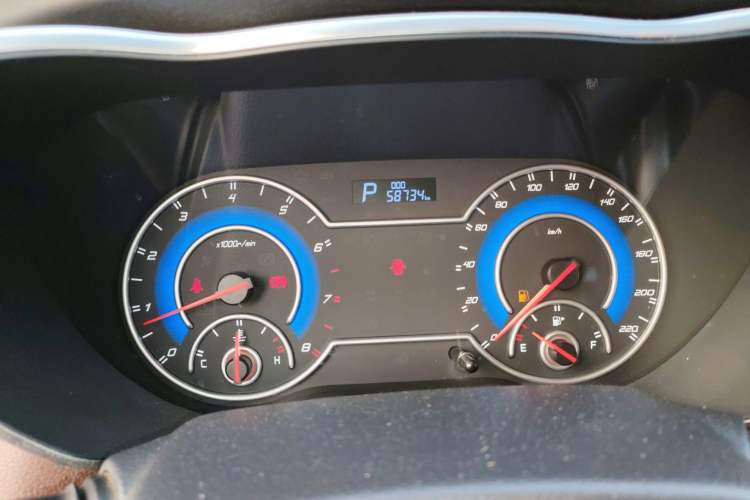 Used Haima Fumei MPV 2017 7-Seater Version 1.5T Automatic – Comfort Edition Instrument Cluster