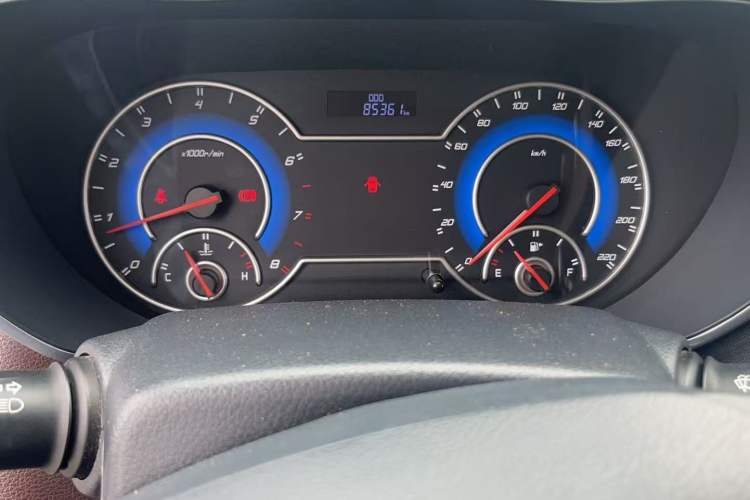 Used Haima Fumei MPV 2017 7-Seater Version 1.5T Manual – Comfort & Enjoyment Trim Odometer Close Up