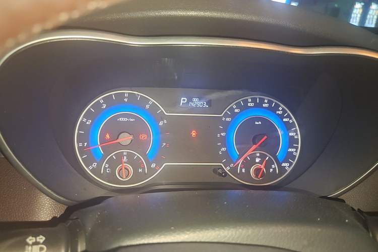 Used Haima Fumei MPV 2017 6-Seater Version 1.5T Automatic – Comfortable & Smooth Trim Odometer Close Up
