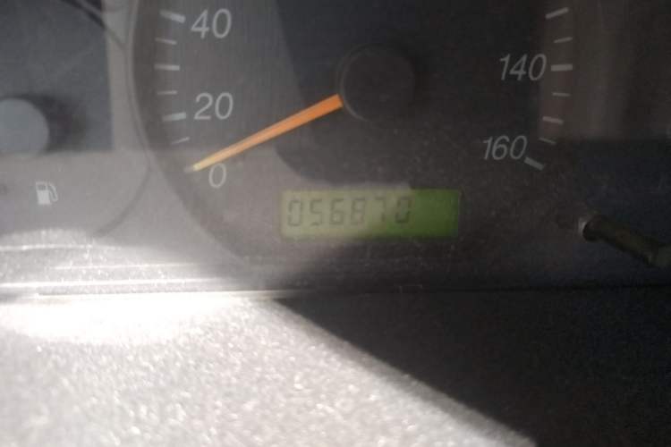 Used Haima Fushida Hongda 2009 1.0L Hongda Value Edition Odometer Close Up