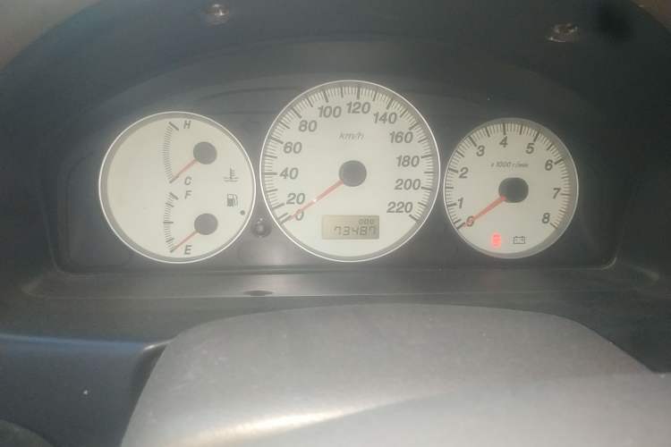 Used Haima Haifuxing 2007 1.6L Manual Comfort GLX Odometer Close Up