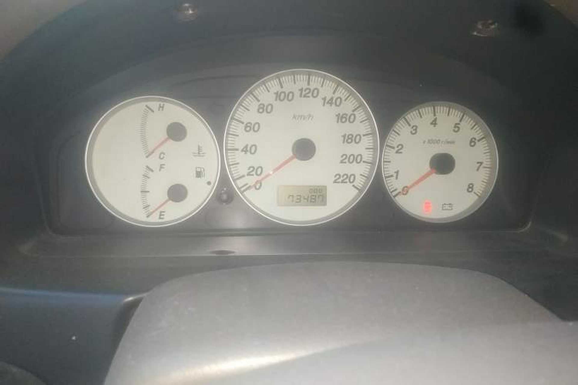 Used Haima Haifuxing 2007 1.6L Manual Comfort GLX Odometer Close Up