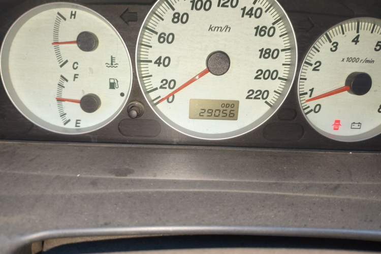 Used Haima Haifuxing 2007 1.6L Manual Comfort GLX Odometer Close Up