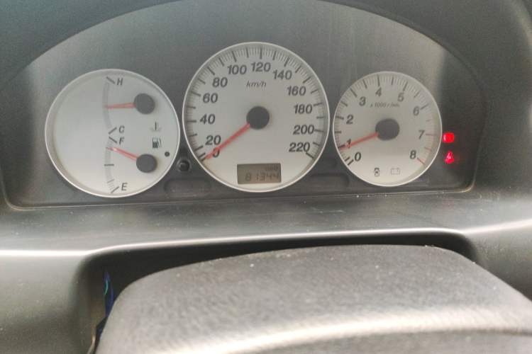 Used Haima Haifuxing 2008 1.6L Manual Happiness Edition GX Odometer Close Up