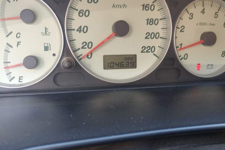 Used Haima Haifuxing 2010 1.6L Manual Standard Edition Odometer Close Up