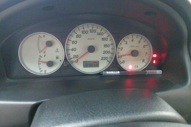 Used Haima Haifuxing 2011 1.3L Manual Comfort Version Odometer Close Up