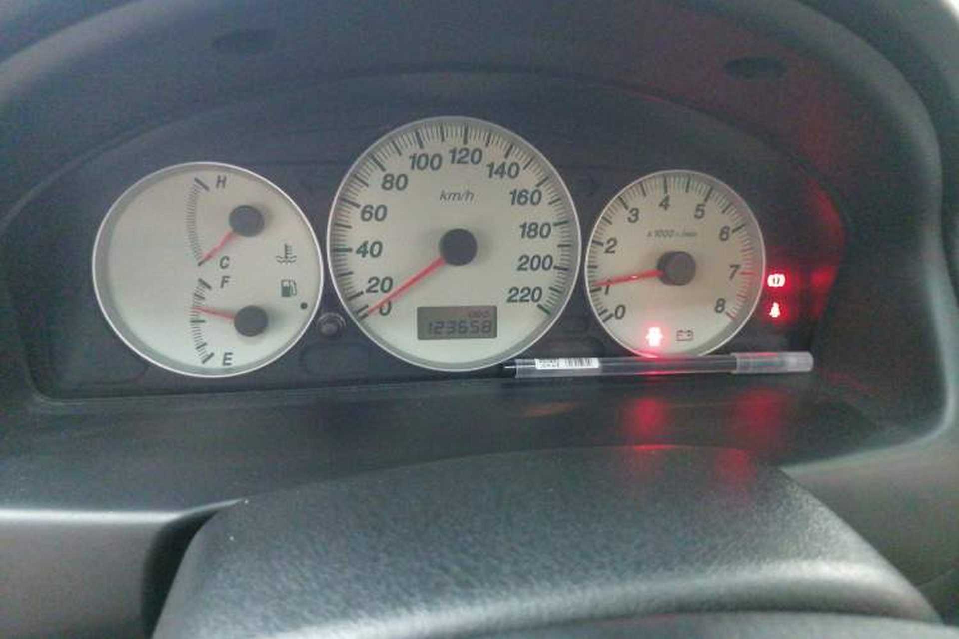 Used Haima Haifuxing 2011 1.3L Manual Comfort Version Odometer Close Up