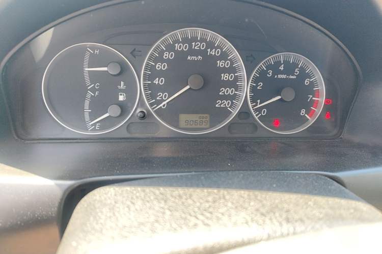 Used Haima Haifuxing 2012 1.5L Manual Elite Edition Odometer Close Up