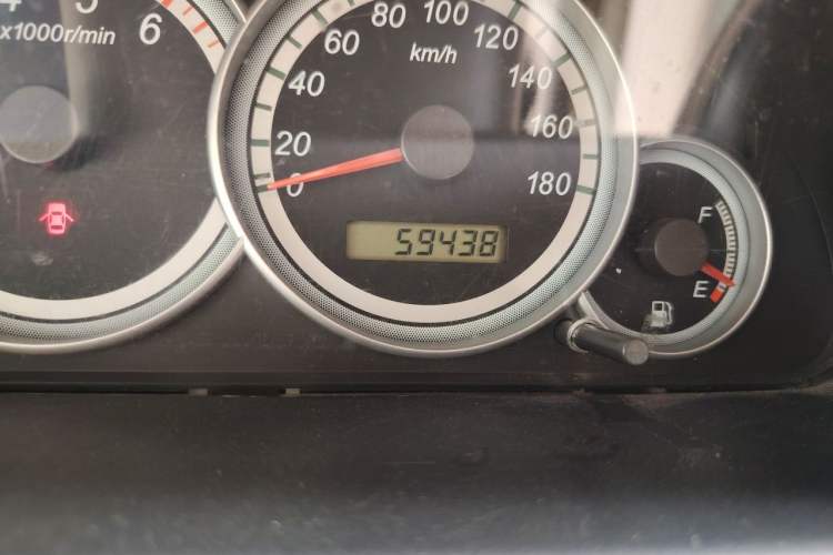 Used Haima Prince 2011 1.0L Economy Version Odometer Close Up