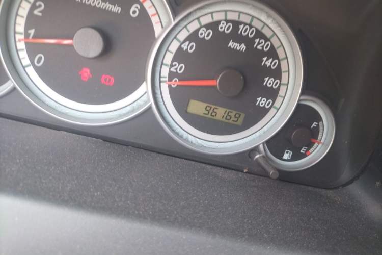 Used Haima Prince 2011 1.0L Economy Version Odometer Close Up